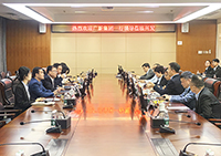 广新集团党委副书记、总经理刘志鸿率队 考察调研兴发铝业