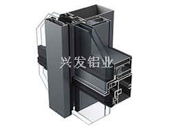 创高（US-1)竖明横隐系列中空玻璃幕墙